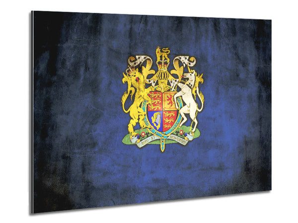 England Coat Of Arms Metal Print