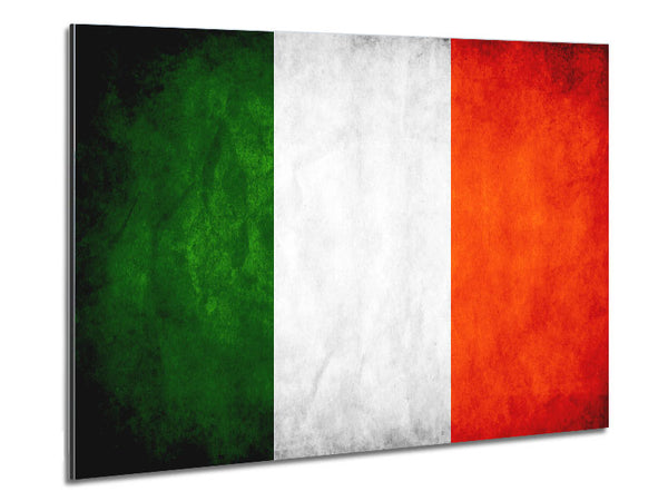 Irish Flag Metal Print