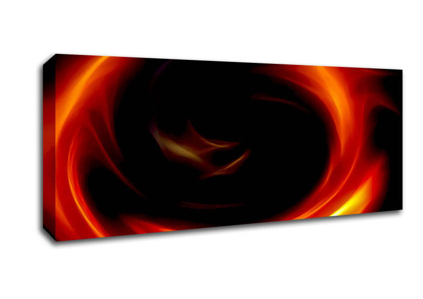 Picture of Circle Of Fire Panoramic Canvas Wall Art