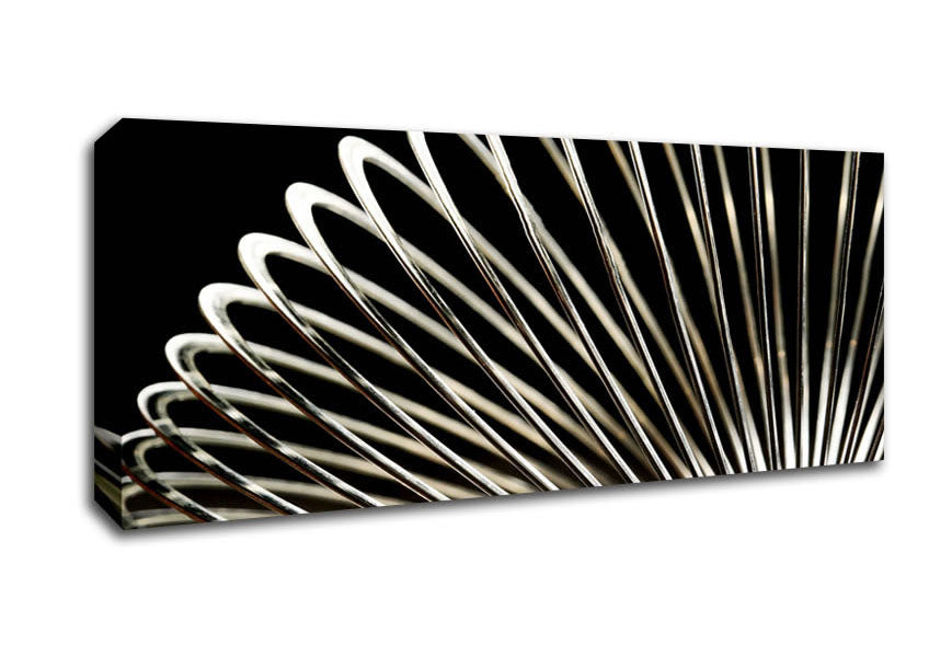 Picture of Coils Panoramic Canvas Wall Art