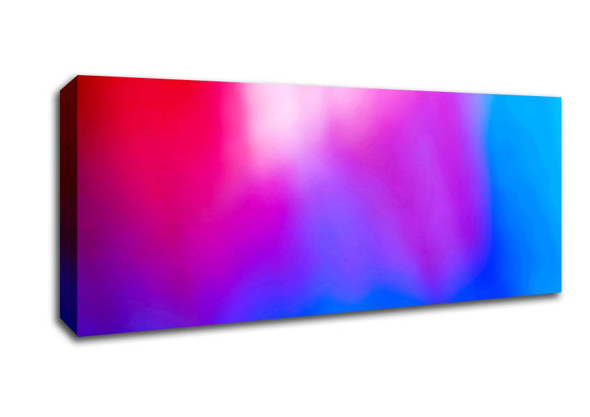 Picture of Colour Melt Panoramic Canvas Wall Art