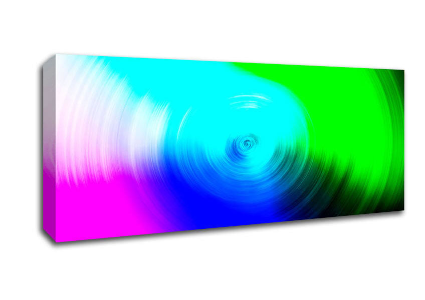 Picture of Colour Wheel Panoramic Canvas Wall Art