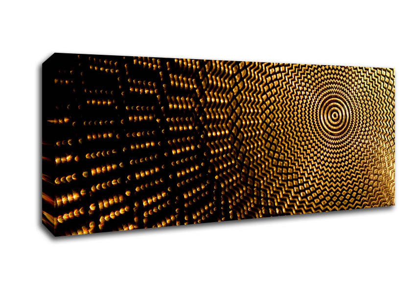 Picture of Compact Patterns Panoramic Canvas Wall Art