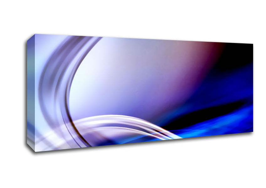 Picture of Curves Of Light Panoramic Canvas Wall Art
