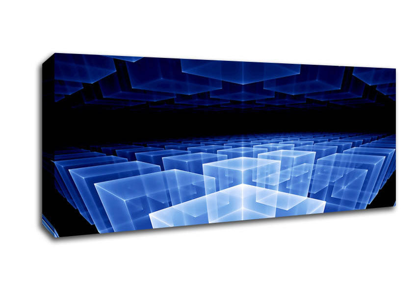 Picture of Cyber Home Panoramic Canvas Wall Art
