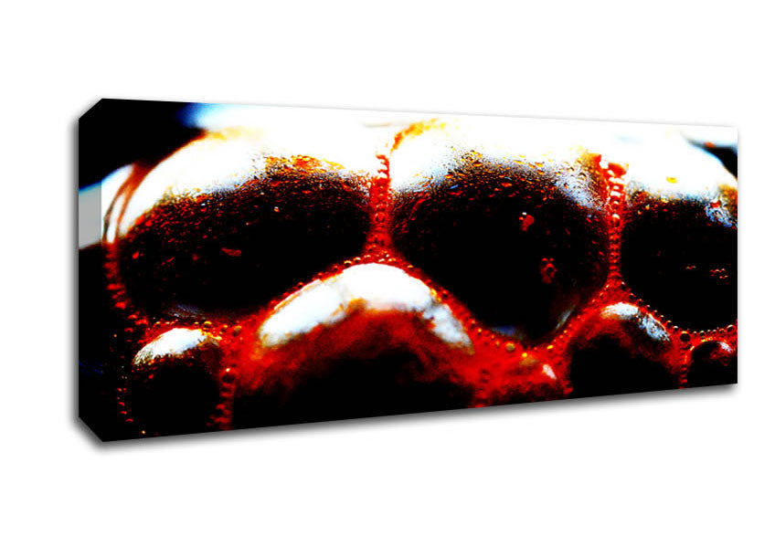 Picture of Lava Bubbles Panoramic Canvas Wall Art