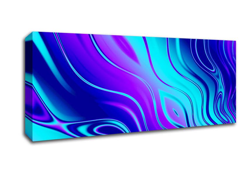 Picture of Lava Lamp Liquid Panoramic Canvas Wall Art
