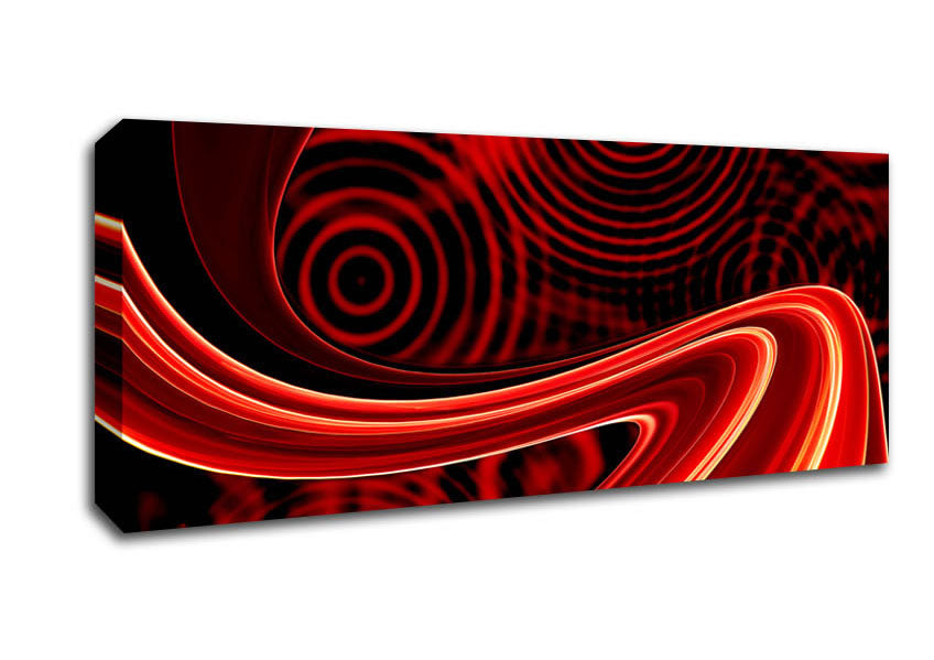 Picture of Lava Timeline Panoramic Canvas Wall Art