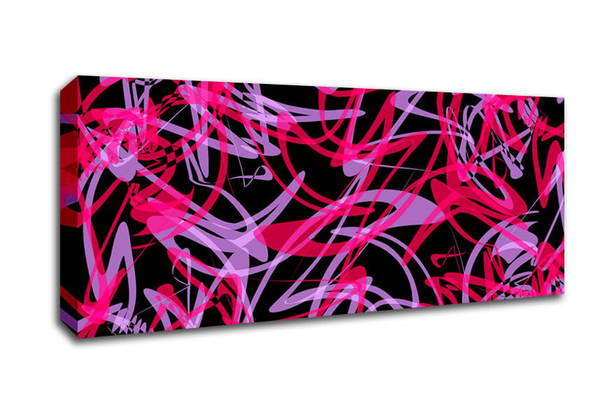 Picture of Patterns Of Time Panoramic Canvas Wall Art