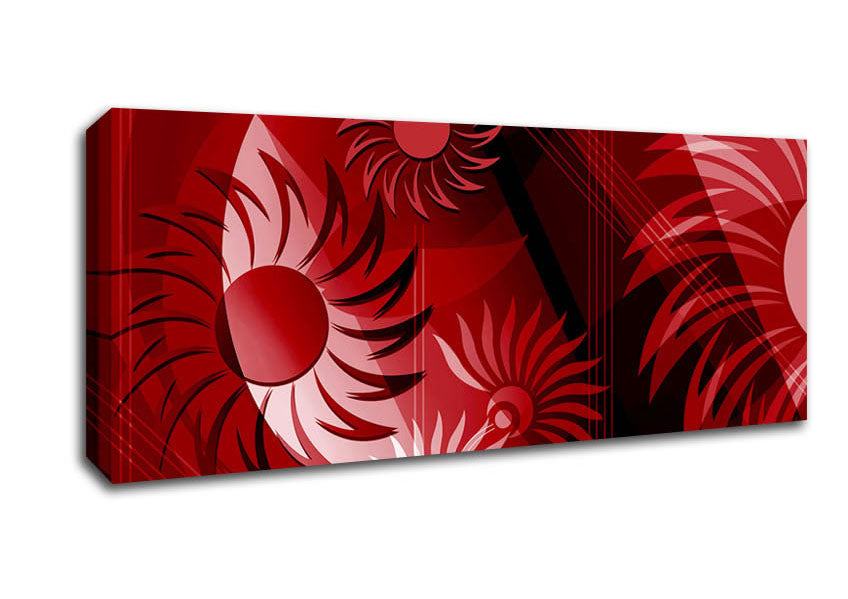 Picture of Planet Of The Suns Panoramic Canvas Wall Art