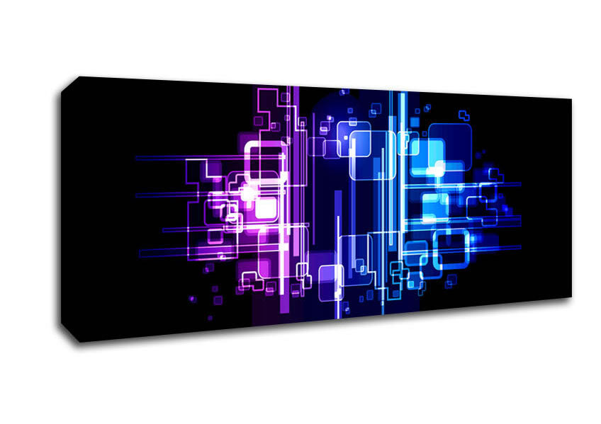 Picture of Polar Opposites Panoramic Canvas Wall Art