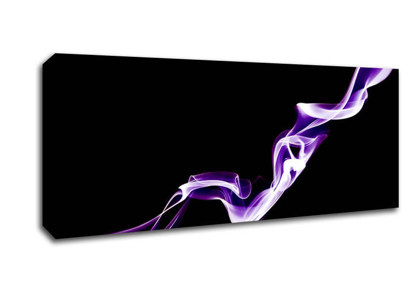 Picture of Purple Silk Panoramic Canvas Wall Art
