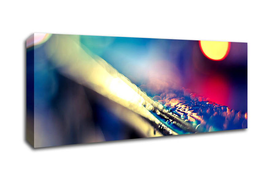 Picture of Rain In The Night Panoramic Canvas Wall Art