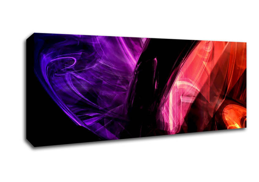 Picture of Rainbow Silk Panoramic Canvas Wall Art