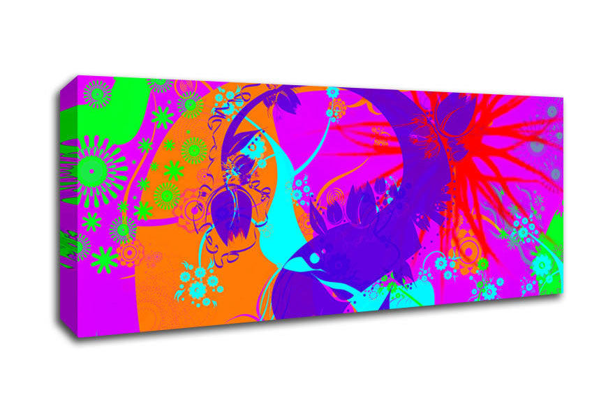 Picture of Reaching The Sun Panoramic Canvas Wall Art