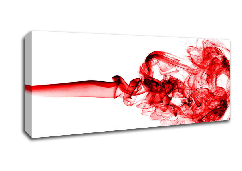 Picture of Red Celebration Panoramic Canvas Wall Art