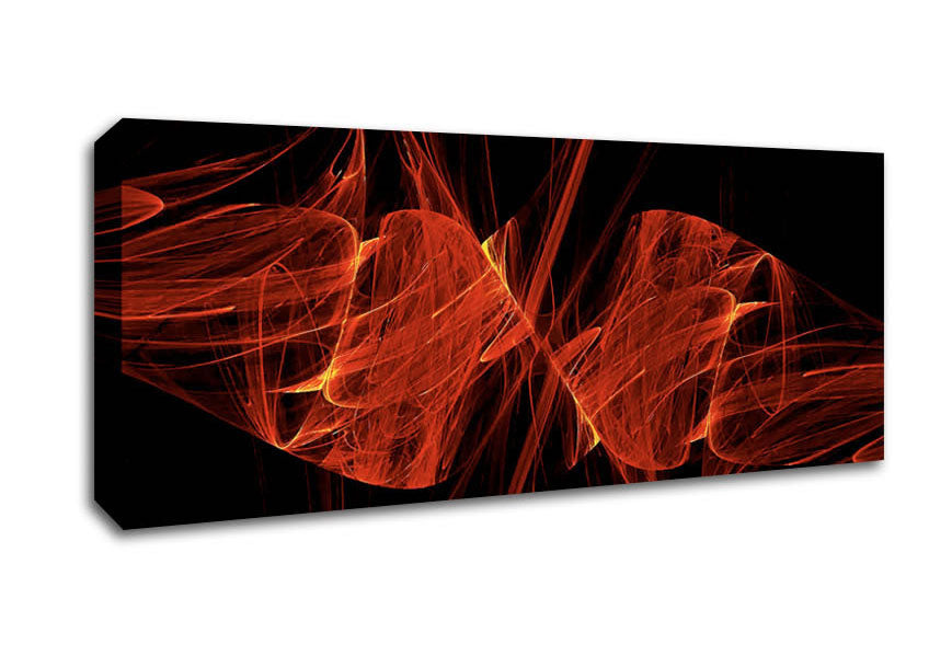 Picture of Red Emergance Panoramic Canvas Wall Art