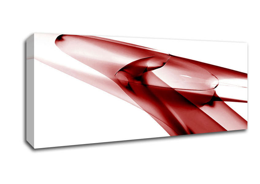 Picture of Red Ice Panoramic Canvas Wall Art