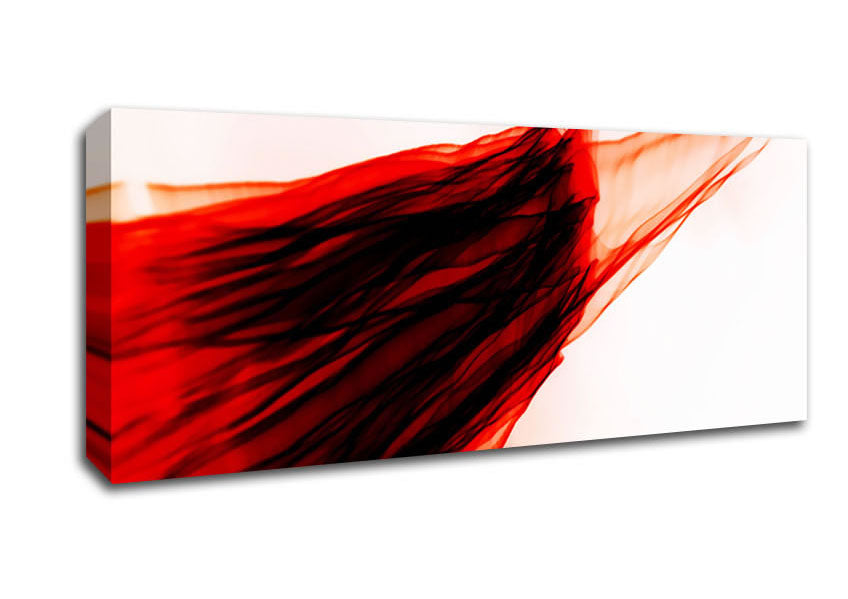Picture of Red Passing Through Panoramic Canvas Wall Art