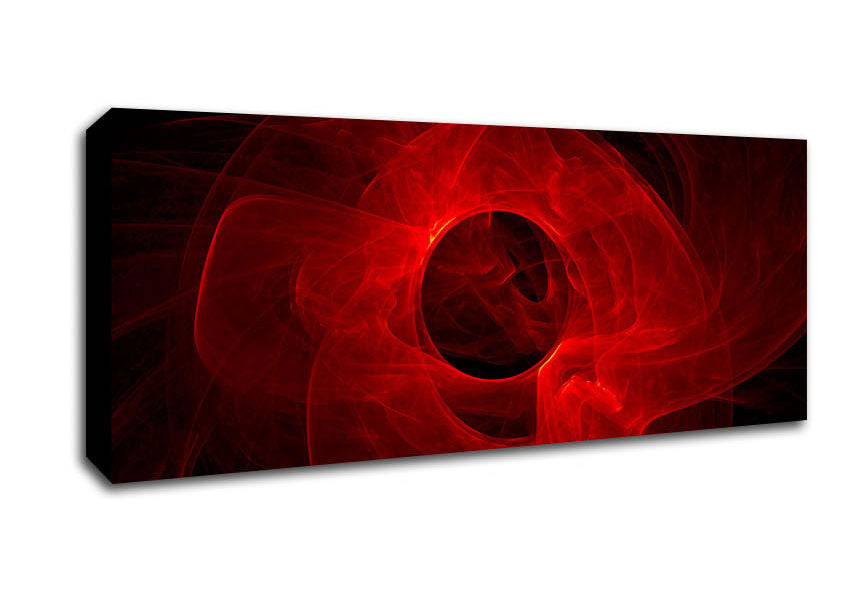 Picture of Red Planet Smoke Panoramic Canvas Wall Art