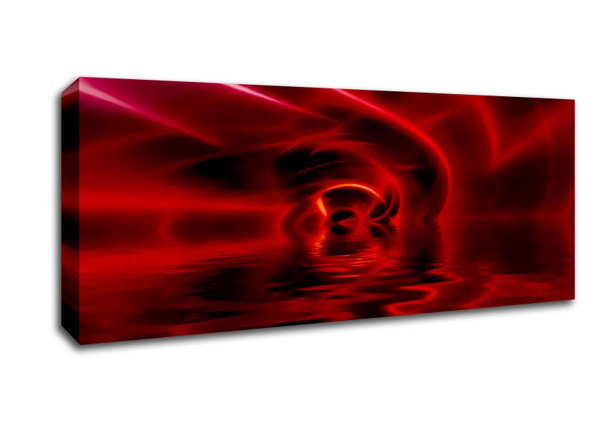 Picture of Red River Cavern Panoramic Canvas Wall Art
