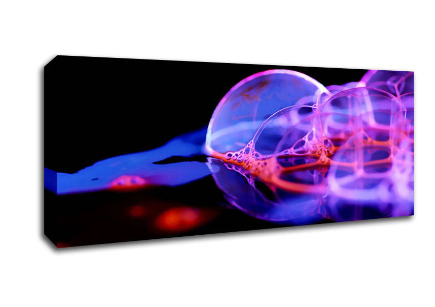 Picture of Silk Bubble Flow Panoramic Canvas Wall Art