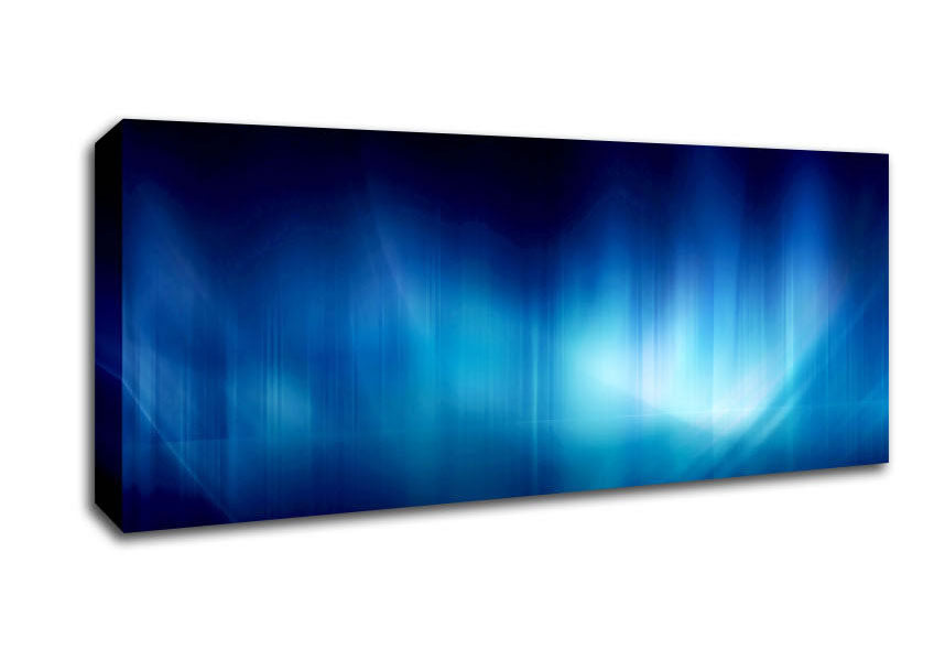 Picture of Snow Blizzard Panoramic Canvas Wall Art