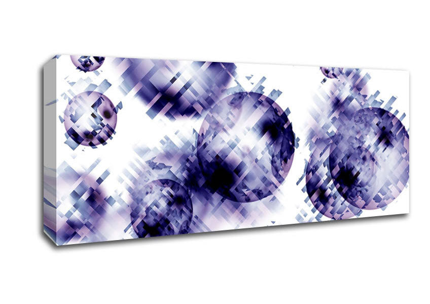 Picture of Spheres Of Time Panoramic Canvas Wall Art