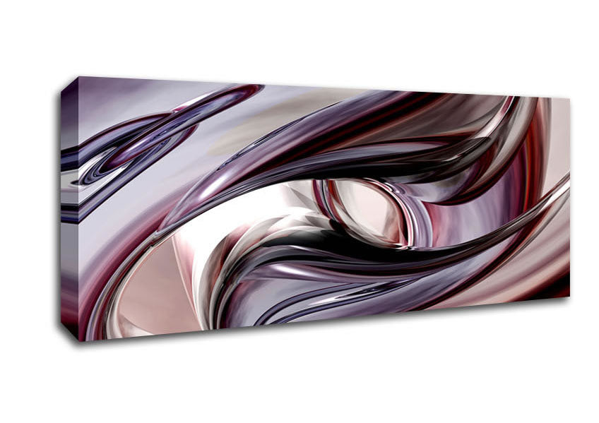 Picture of Steel Wave Flip Panoramic Canvas Wall Art