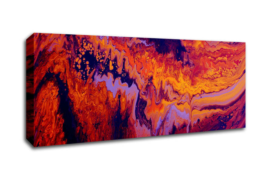 Picture of The Earths Crust Panoramic Canvas Wall Art