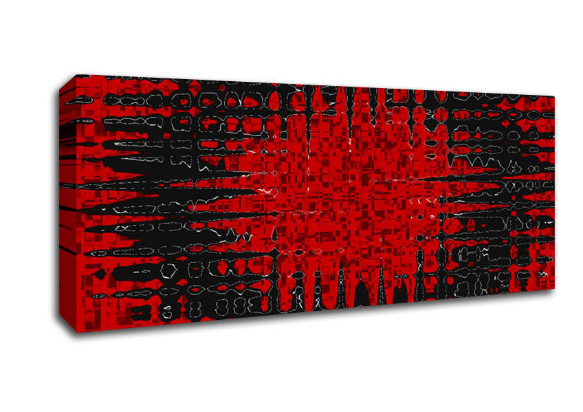 Picture of The Eye Of The Black Sun Panoramic Canvas Wall Art