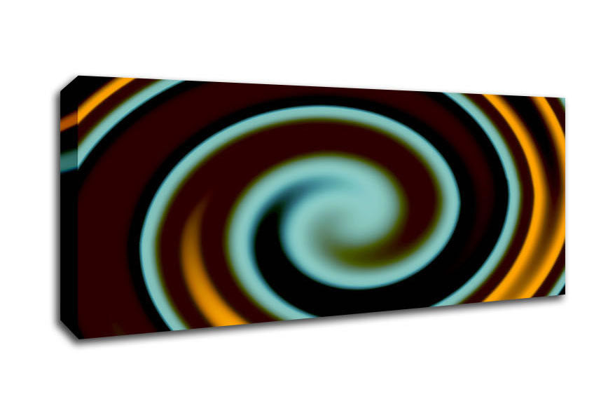 Picture of The Swirl Panoramic Canvas Wall Art