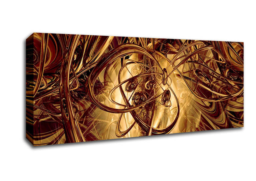 Picture of Through The Tunnels Of Time Panoramic Canvas Wall Art