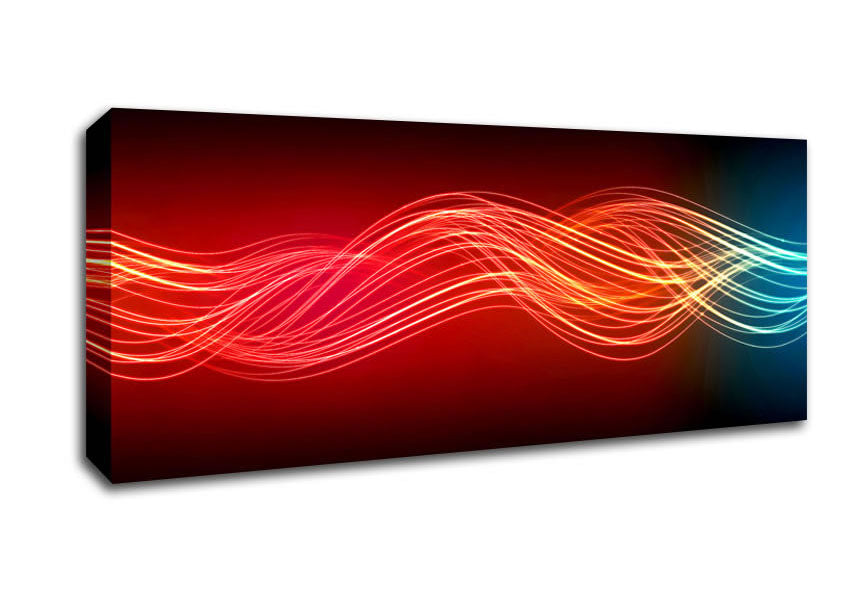 Picture of Time Lines Panoramic Canvas Wall Art