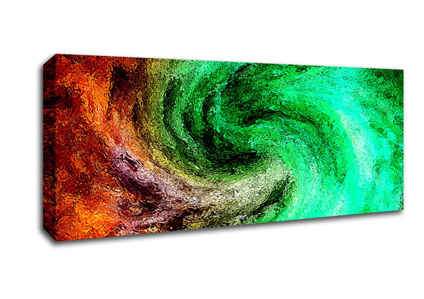 Picture of Time Tunnel Explosion Panoramic Canvas Wall Art