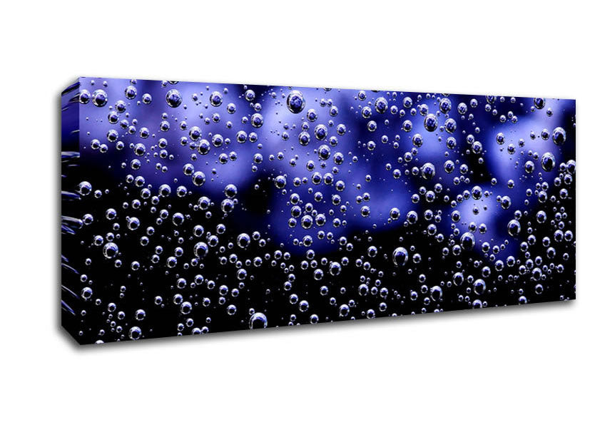 Picture of Tiny Air Bubbles Panoramic Canvas Wall Art