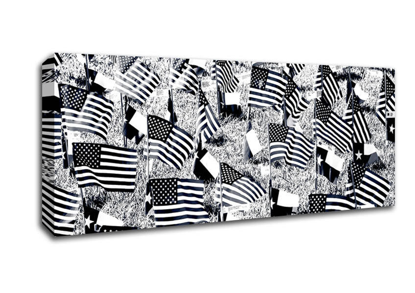 Picture of Too Many Died Panoramic Canvas Wall Art
