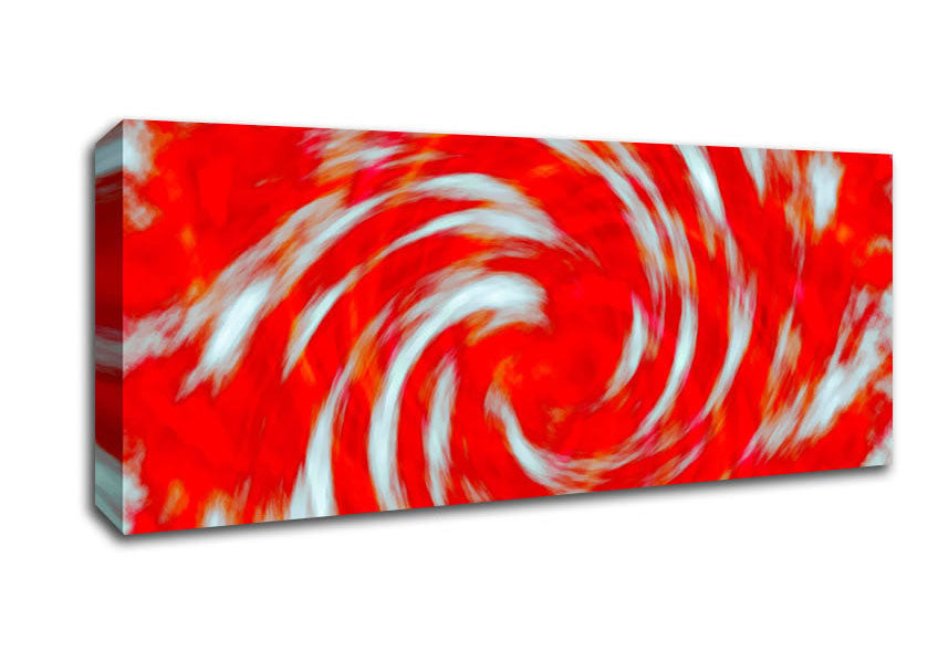 Picture of Tornado Twist Panoramic Canvas Wall Art