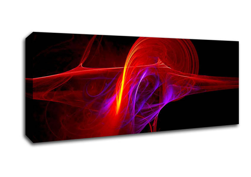 Picture of Twist Of Heat Panoramic Canvas Wall Art