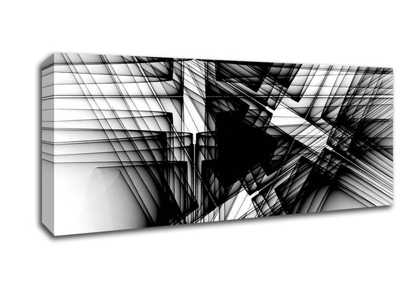 Picture of Where The Lines Cross Panoramic Canvas Wall Art