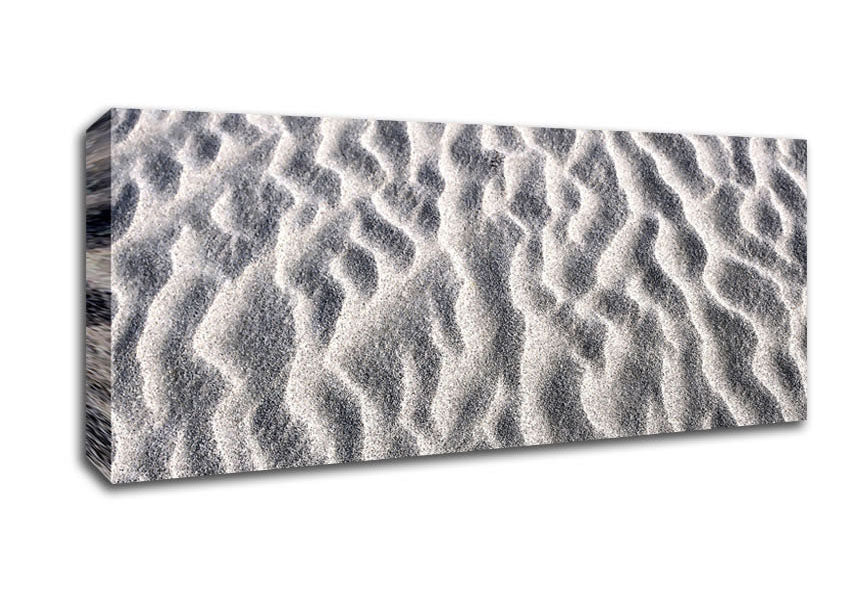 Picture of White Desert Sand Panoramic Canvas Wall Art