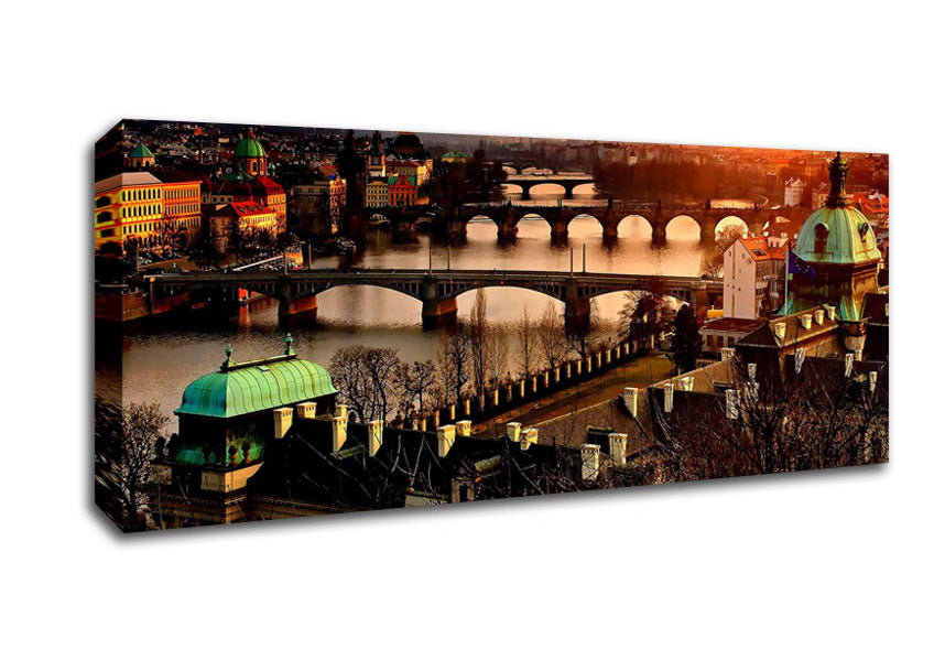 Picture of Czech Republic Scenery Panoramic Canvas Wall Art