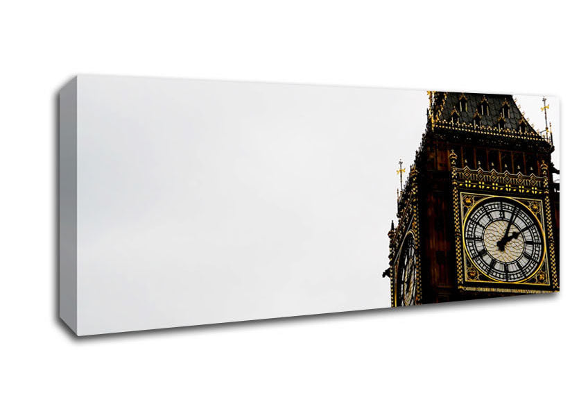 Picture of London Big Ben Skies Panoramic Canvas Wall Art
