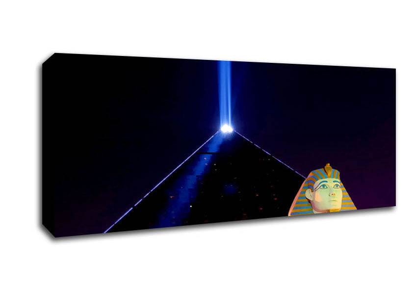 Picture of Los Vegas Pyramids Panoramic Canvas Wall Art
