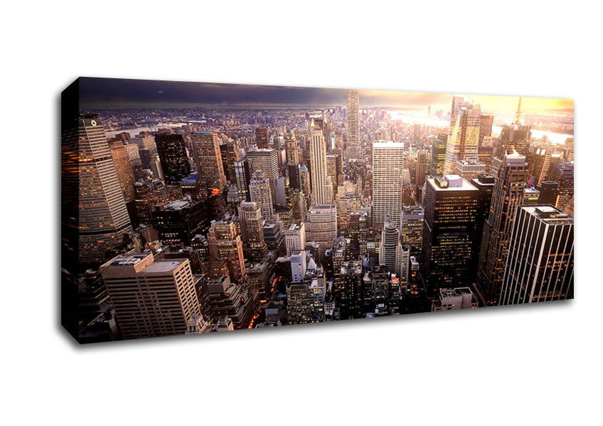 Picture of Manhattan Panoramic Canvas Wall Art