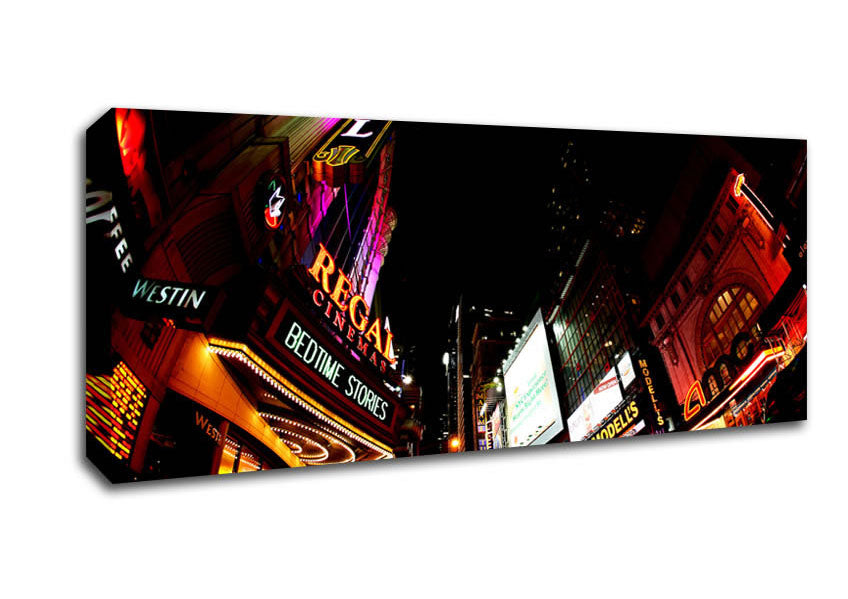 Picture of New York City At The Regal Panoramic Canvas Wall Art
