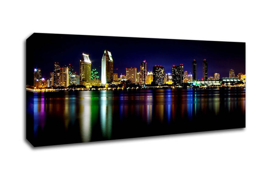 Picture of San Diego Panoramic Canvas Wall Art