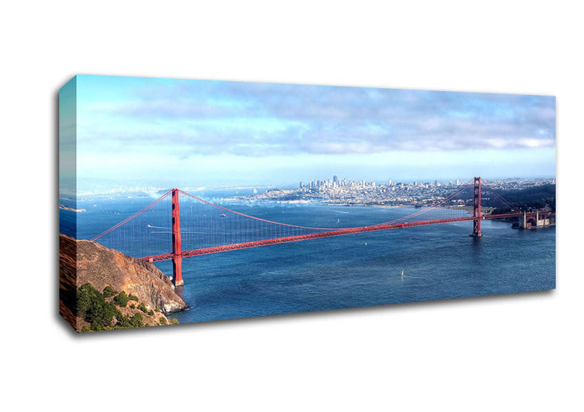 Picture of San Francisco Panorama Panoramic Canvas Wall Art