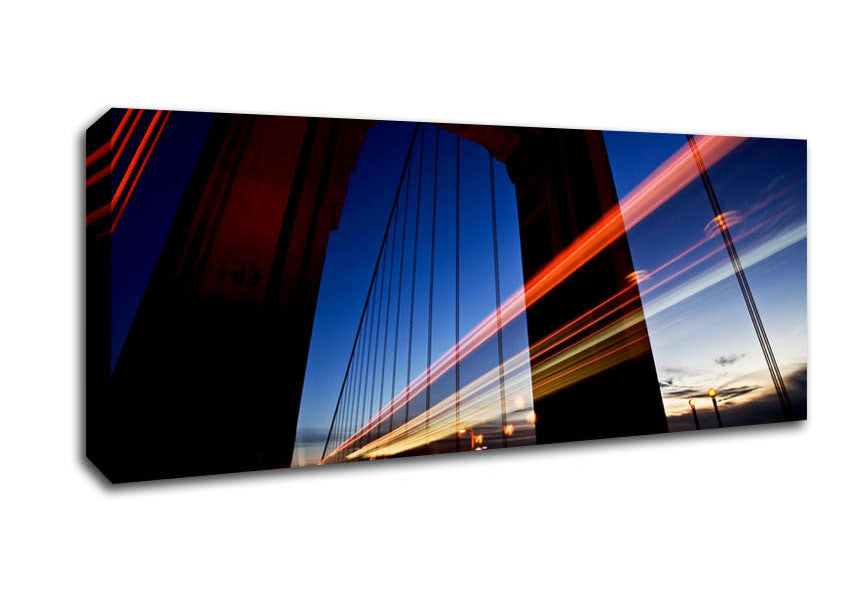 Picture of The Bridge Of Light Panoramic Canvas Wall Art