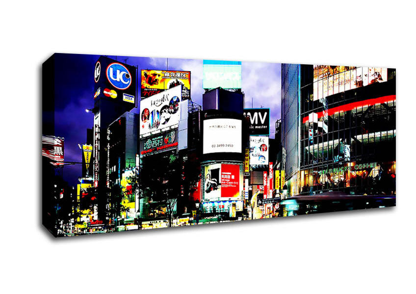 Picture of The Energy Of New York City Panoramic Canvas Wall Art
